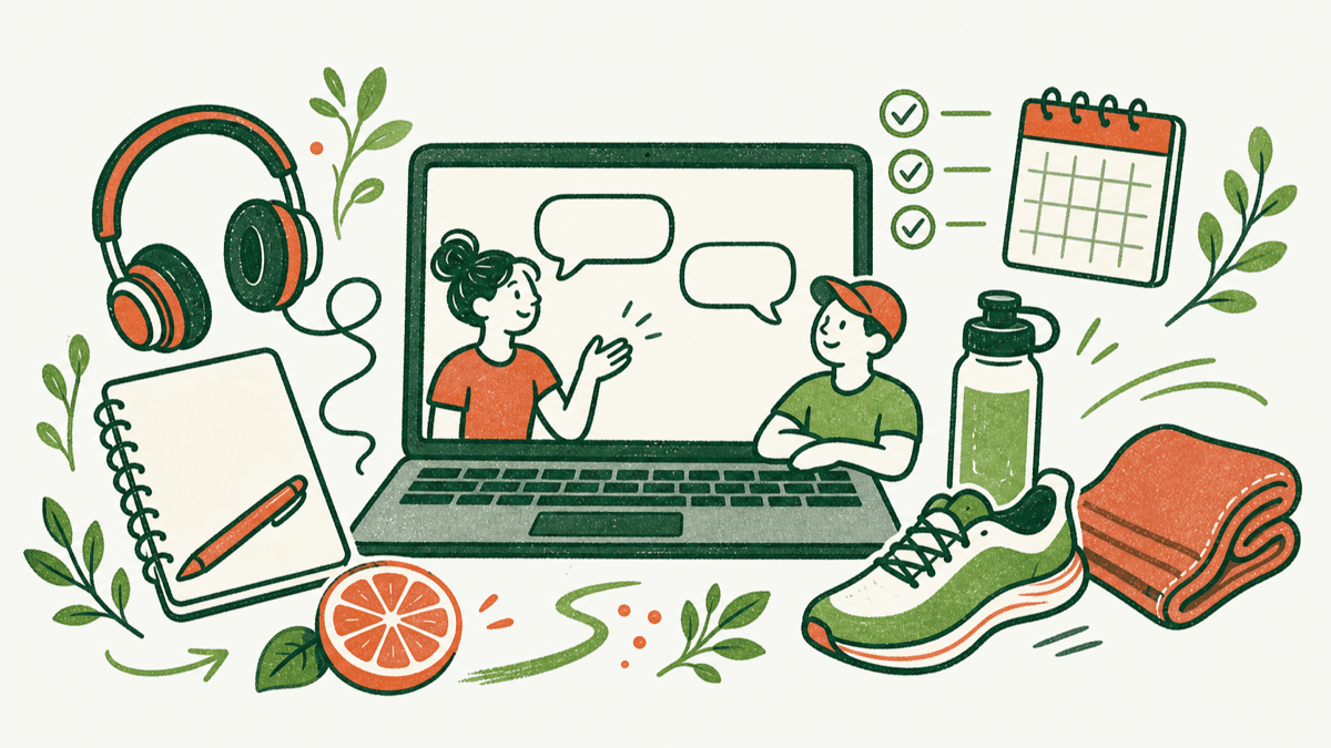 Nutricionista desportiva online: o que deve incluir